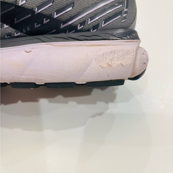 Brooks Ghost 13 Charcoal Athletic Sneakers size 10.5 - Picture 8 of 9